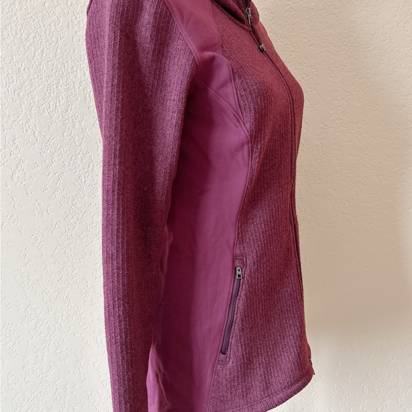 Athleta Burgundy Colored Full Zip Jacket Size S - Picture 7 of 11